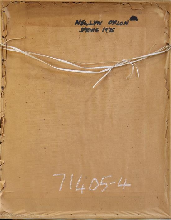 Biddy Picard (1922-) Rock Shapes, Sicily 16 x 11.5in.